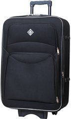 Дорожня валіза на колесах Bonro Style середня чорна (10012300)