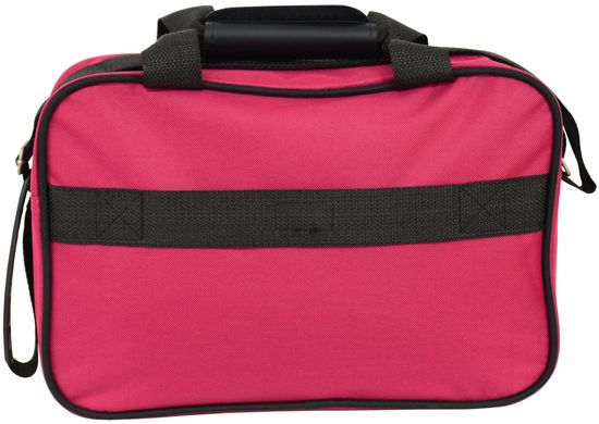 Комплект валіза і сумка Bonro Best середній вишневий (10080600)