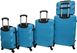 Набор чемоданов 5 штук Bonro 2019 голубой (10500103)