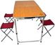 Розкладний стіл для пікніка зі стільцями Bonro модель D (90000002)