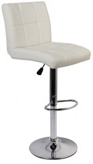 Барный стул со спинкой Bonro BC-0106 белый (40080027)