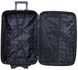 Дорожня валіза на колесах Bonro Style велика чорно-вишнева (10012708)