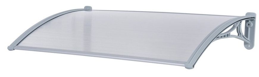 Навес для входных дверей Siker 800-N (800*1200) серый (90100019)