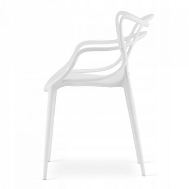 Крісло стілець для кухні вітальні барів Bonro B-486 біле (42400375)