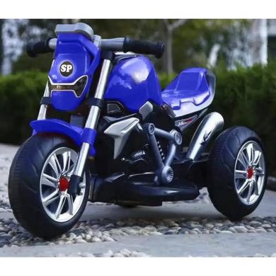 Детский электромотоцикл SPOKO M-3196 синий (42300143)