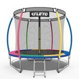 Детский батут Atleto 252 см с внутренней сеткой multikolor (21000123)