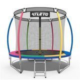 Батут Atleto 312 см с внутренней сеткой multikolor (21000124)