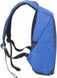 Рюкзак антивор Bonro с USB 20 л голубой (13000006)