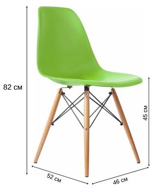 Крісло Bonro В-173 FULL KD зелене (3 шт) (47000133)