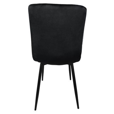 Крісло стілець для кухні вітальні барів Bonro B-421 чорне (42400335)