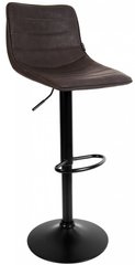 Барный стул со спинкой Bonro B-081 темно-коричневый (40600017)