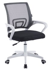 Кресло Bonro BN-619 бело-черное (42400425)