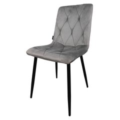 Кресло стул для кухни гостиной баров Bonro B-421 серое (42400336)