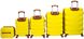 Набор чемоданов Bonro Next 5 штук желтый (10060507)