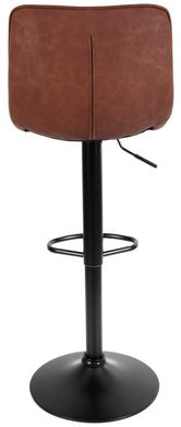 Барний стілець зі спинкою Bonro B-081 світло-коричневий (40600016)