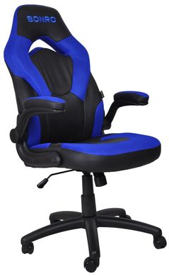 Крісло офісне Bonro B-2064 синє (47000019)