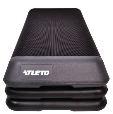 Степ-платформа професійна Atleto 47050 3 ступеньки,108-40-11,16,21 см (20321900)