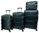 Набір валіз 4 штуки Bonro 2019 смарагдовий (10500209)