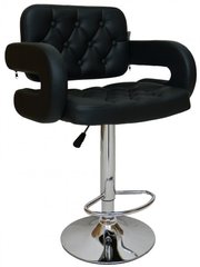 Барний стілець зі спинкою Bonro B-064 чорний (47000035)