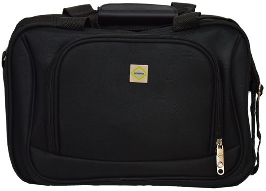 Набор чемоданов Bonro Best 2 шт и сумка черный (10080104)