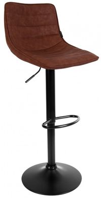 Барний стілець зі спинкою Bonro B-081 світло-коричневий (2 шт) (47000068)