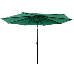 Зонт садовый регулируемый с наклоном зеленая Bonro B-016 3м 8 спиц (42400506)