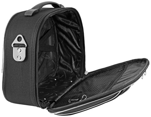 Комплект валіза та кейс Bonro Style маленький чорно-сірий (10120104)
