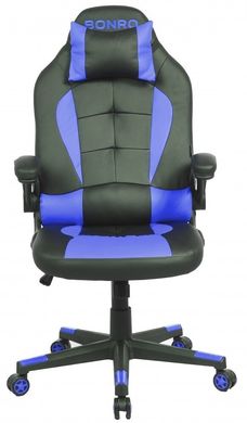 Крісло геймерське Bonro B-office 1 синє (40800022)