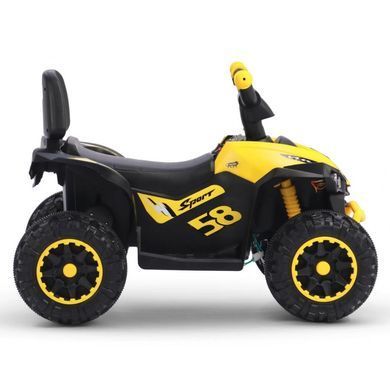 Детская машинка каталка толокар Spoko SP-925 желтый (42401034)