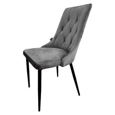 Стілець крісло для кухні, вітальні, кафе Bonro B-426 сіре (42400340)