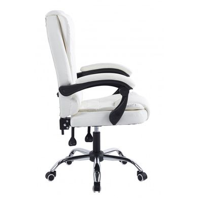 Кресло офисное на колесах Bonro BN-6070 белое (42400440)