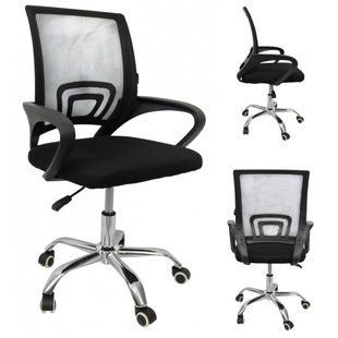 Офісне крісло Bonro B-619 Black (40030000)