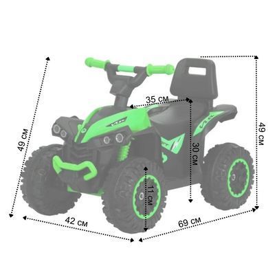 Дитяча машинка каталка толокар Spoko SP-925 зелений (42401037)