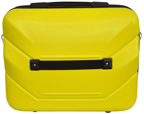 Комплект валіза і кейс Bonro 2019 маленький жовтий (10501000)