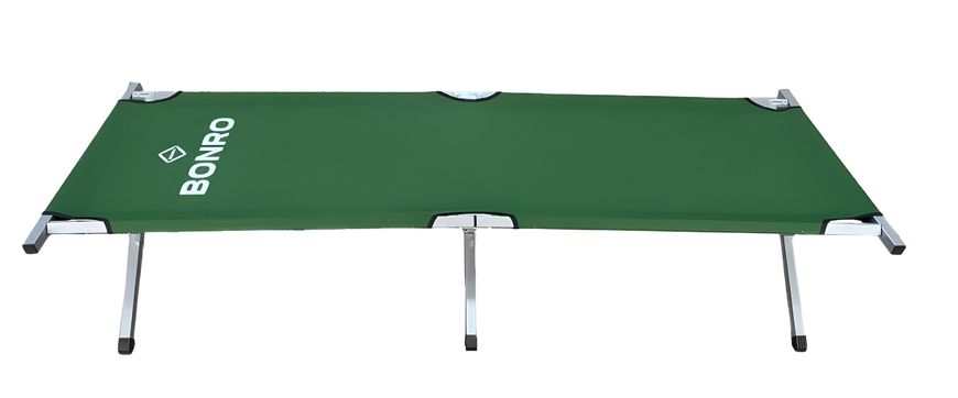 Ліжко розкладне туристичне Bonro зелене (90000007)