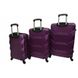Набор чемоданов 3 штуки Bonro 2019 сиреневый (10500306)