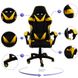 Крісло геймерське Bonro B-810 жовте (42300052)