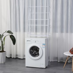 Стеллаж над стиральной машиной напольный Bonro B12 белый (42400275)