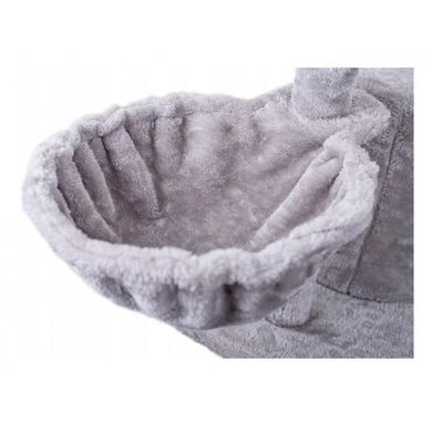 Игровой комплекс-дряпалка для кошек 138 см Bonro B-40 серый (42400589)