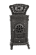 Печь камин чугунная Bonro Black двойная стенка 9 кВт (30000001)