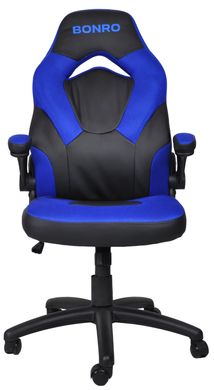 Кресло геймерское Bonro B-office 2 синее (40800029)