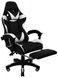 Кресло геймерское Bonro B-810 белое с подставкой для ног (42300048)