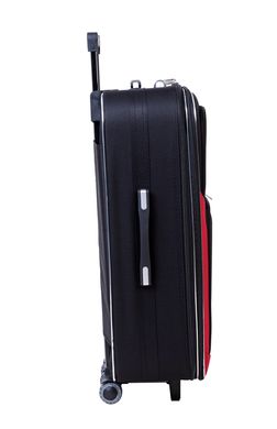 Набор чемоданов Bonro Style 3 штуки черно-красный (10010303)
