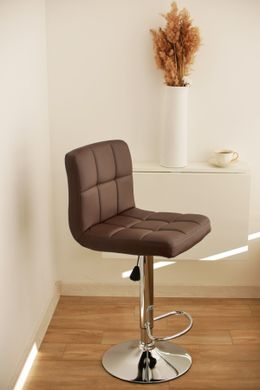 Барний стілець хокер Bonro B-628 коричневий (40080003)