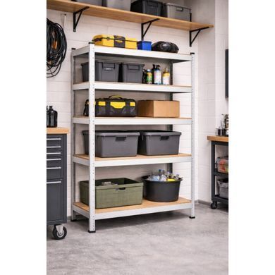 Стеллаж металлический 180х90х50 см Siker G8030 5 полок (42412244)