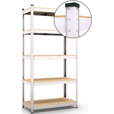 Стеллаж металлический 180х90х50 см Siker G8030 5 полок (42412244)