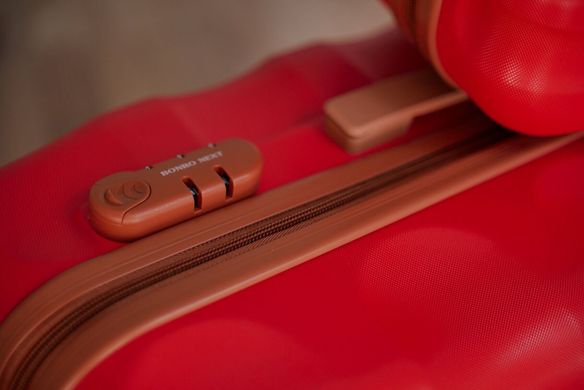 Комплект чемодан и кейс Bonro Next средний красный (10066805)