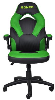 Крісло геймерське Bonro B-office 2 зелене (40800025)