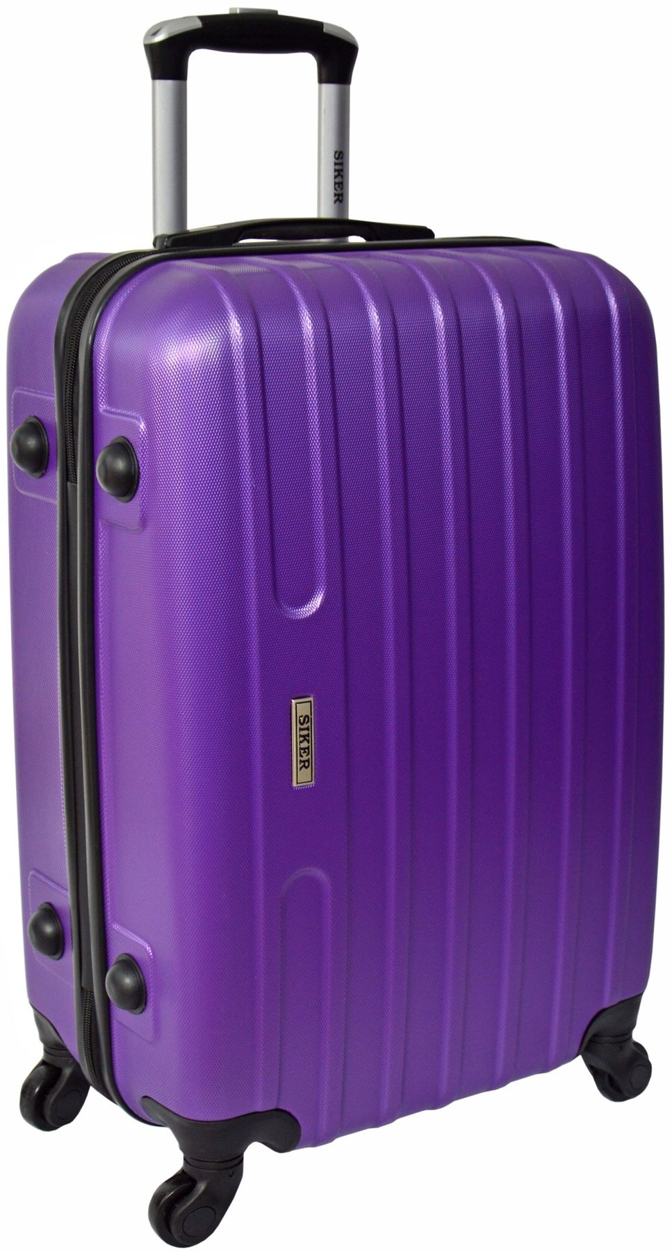 Фиолетовый чемодан