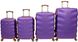 Набір валіз Bonro Next 4 штуки фіолетовий (10060403)